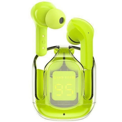 Wireless Earbuds Bluetooth Headphones with Mic and LED Charging Case for Sport Android/Ios, Stereo Noise Cancelling, Blue