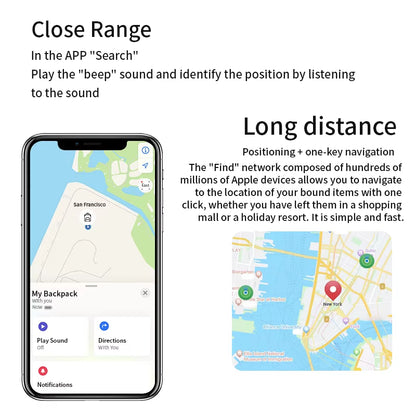 Airtag Bluetooth GPS Trackers IPX 5 Waterproof Sport Tracking Find My Elderly Kids Pets Available Finders for Iphone FIND MY